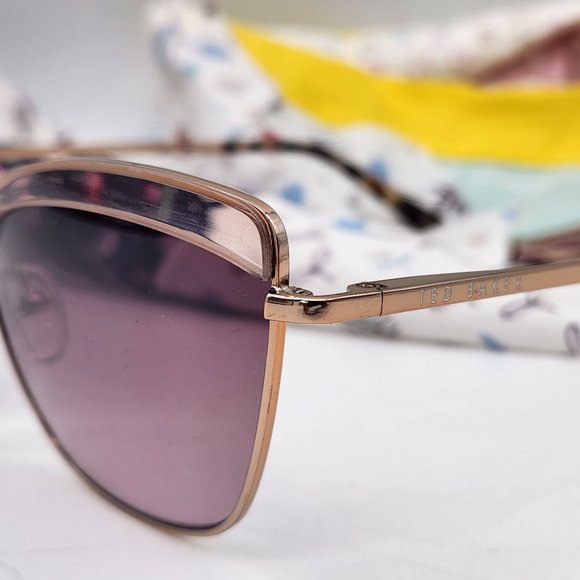 TED BAKER  Adult Unisex Sunglasses Gold #Tx1206 main image 9